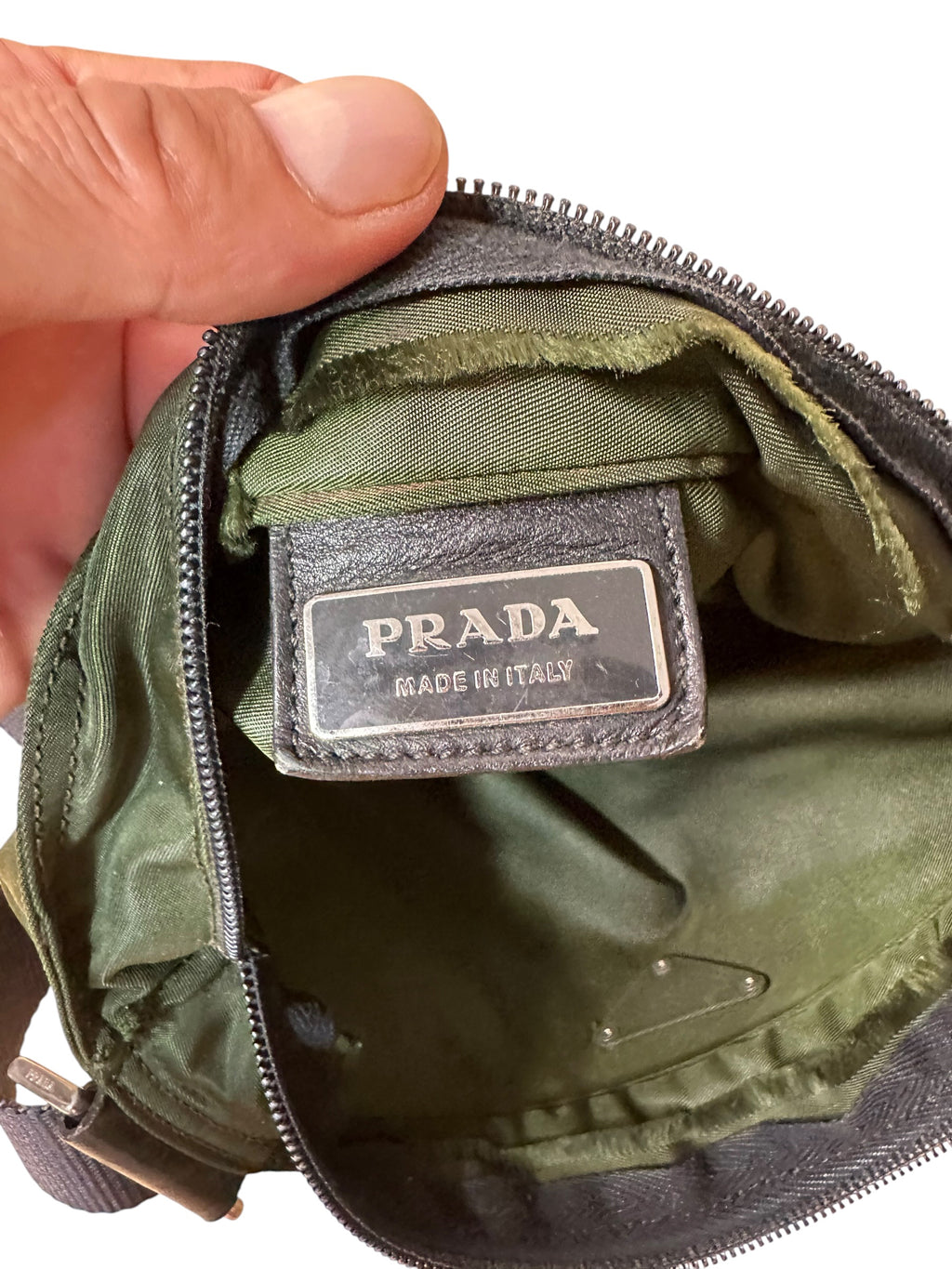 Prada borsa tracolla in nylon