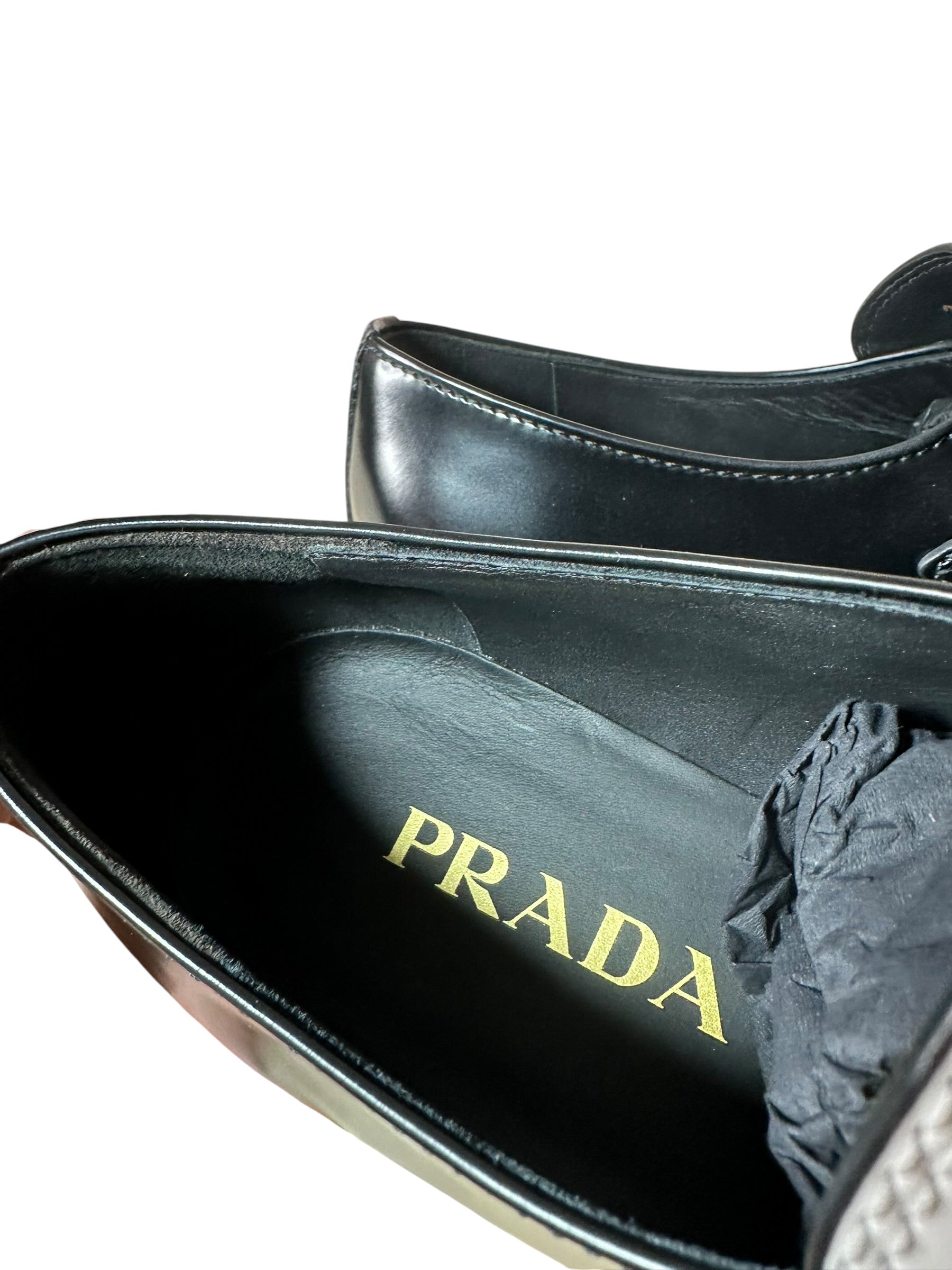 Prada mocassino bicolore — foto 7