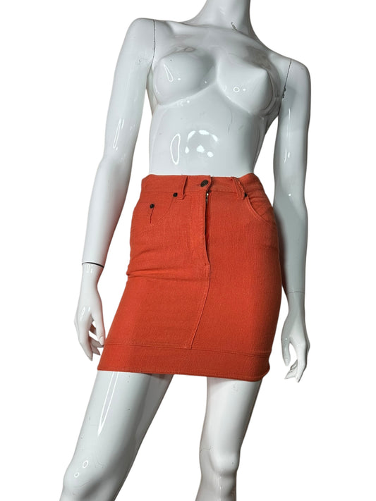 Moschino jeans mini gonna vintage (M)