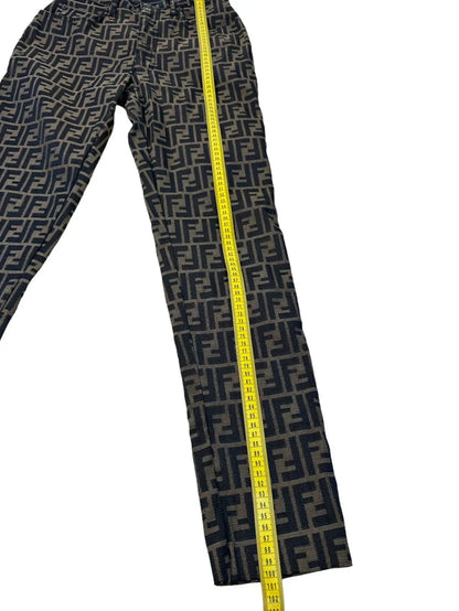 Fendi zucca pantaloni vintage monogram. — foto 8
