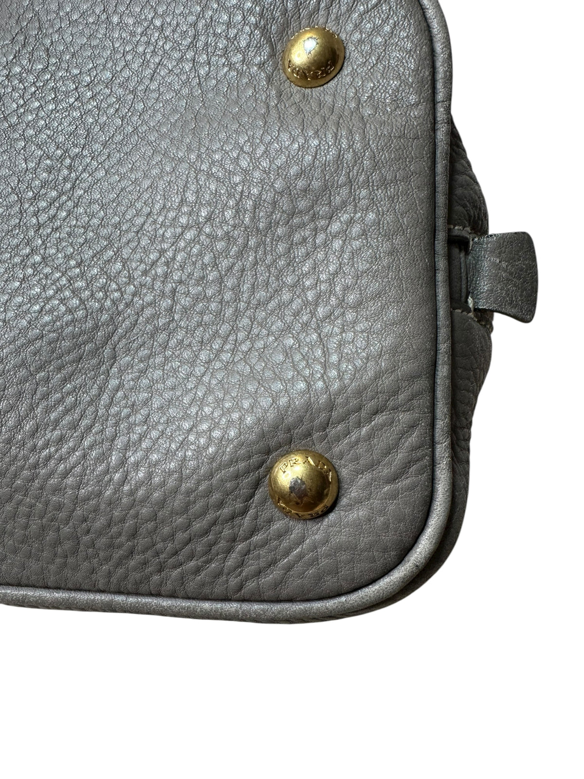 Prada borsa vintage in pelle martellata — foto 11
