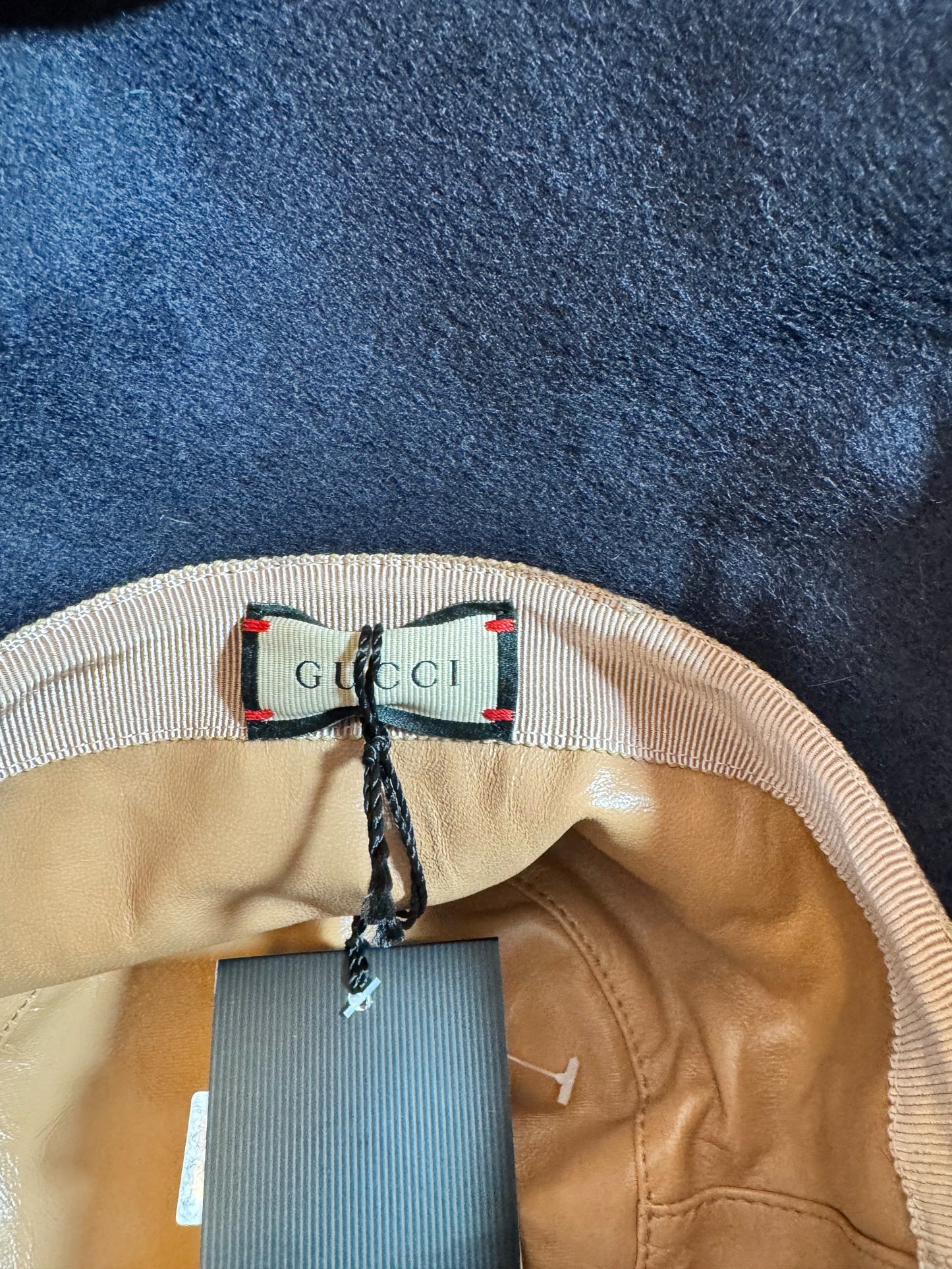 Gucci cappello a tesa larga GG taglia S - 56 cm.