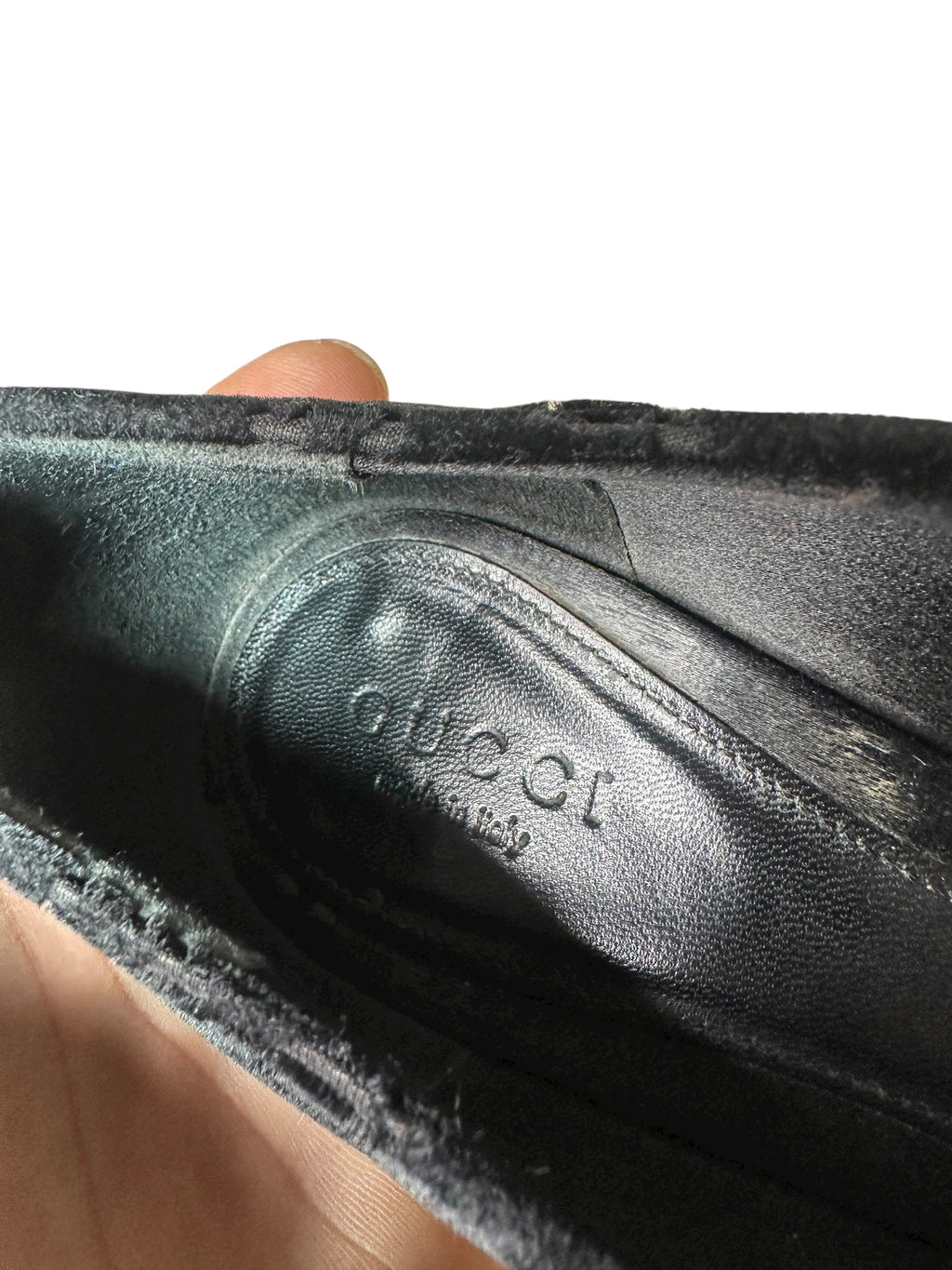 Gucci decolletè GG in velluto — foto 11