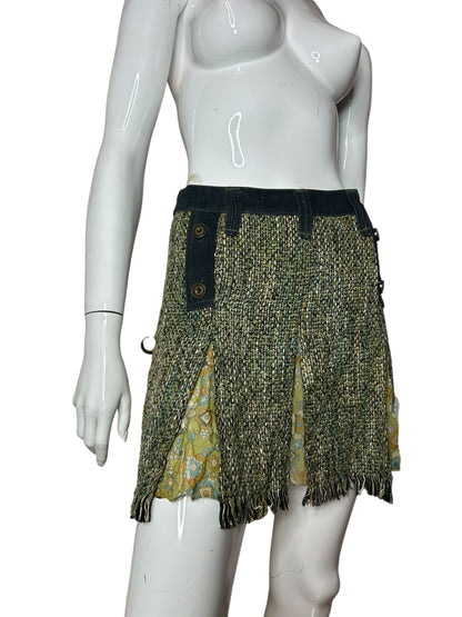 D&G Dolce & Gabbana mini gonna vintage (S)