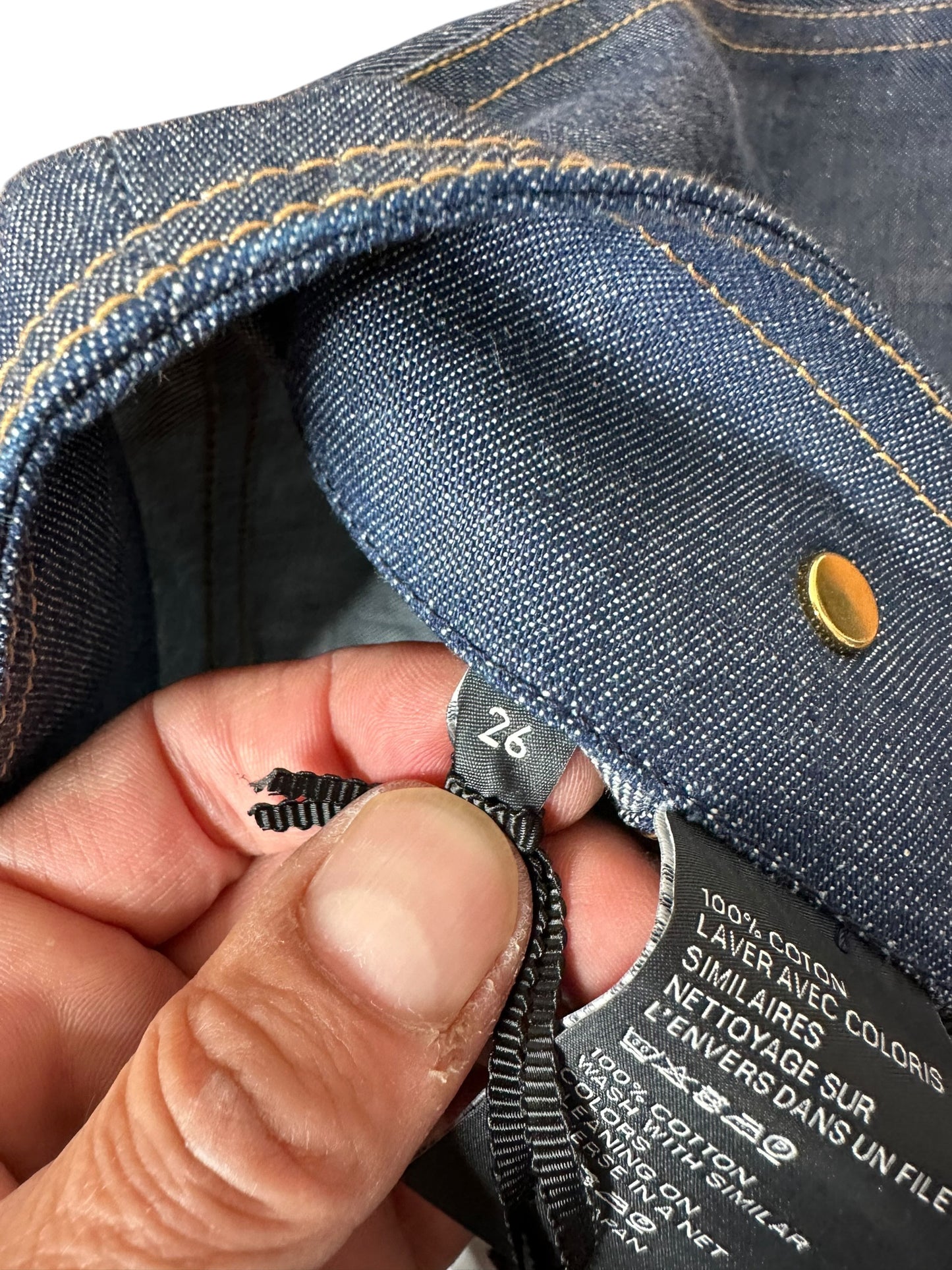 Celine mini gonna in denim — foto 8