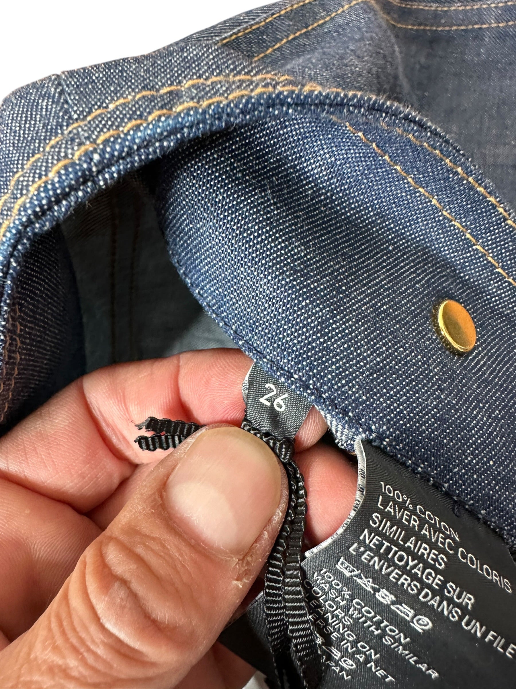 Celine mini gonna in denim — foto 8