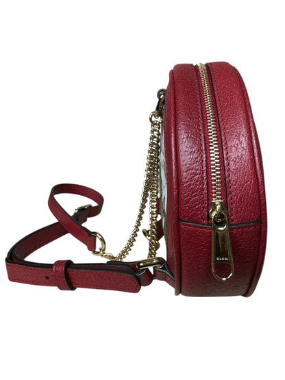 Gucci borsa rotonda in pelle