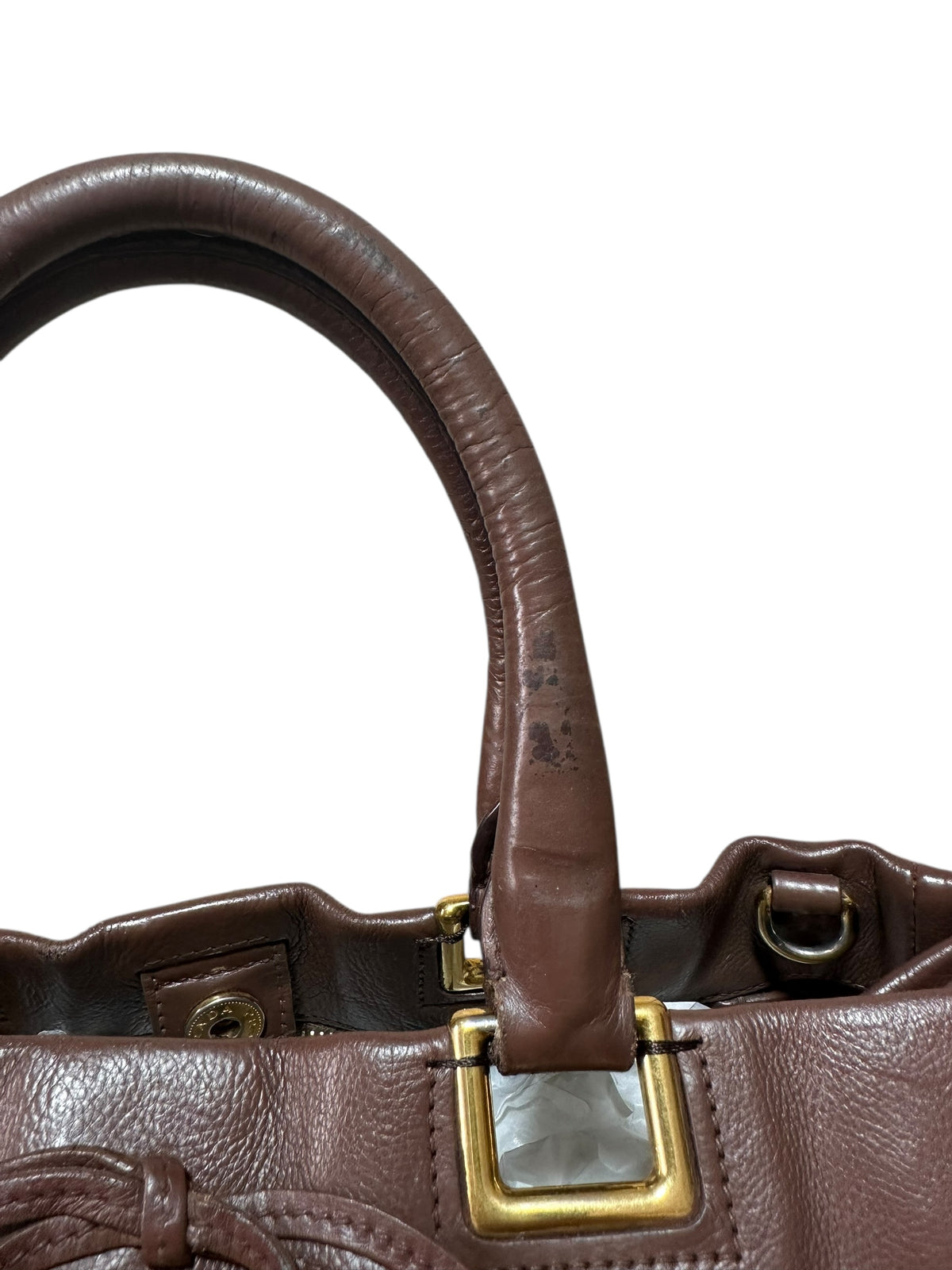 Prada borsa vintage in pelle — foto 4