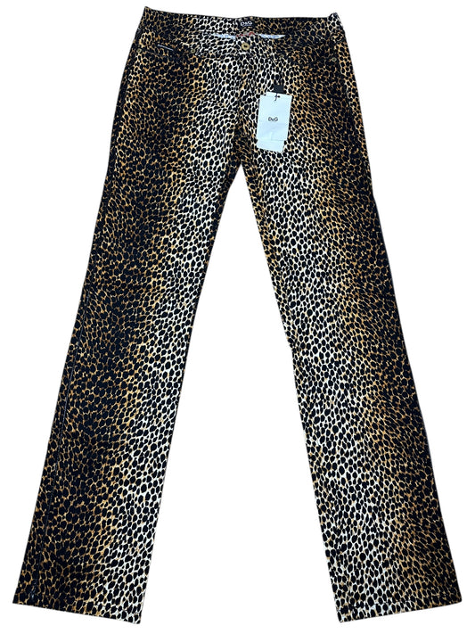 D&G pantalone vintage maculato. (L)