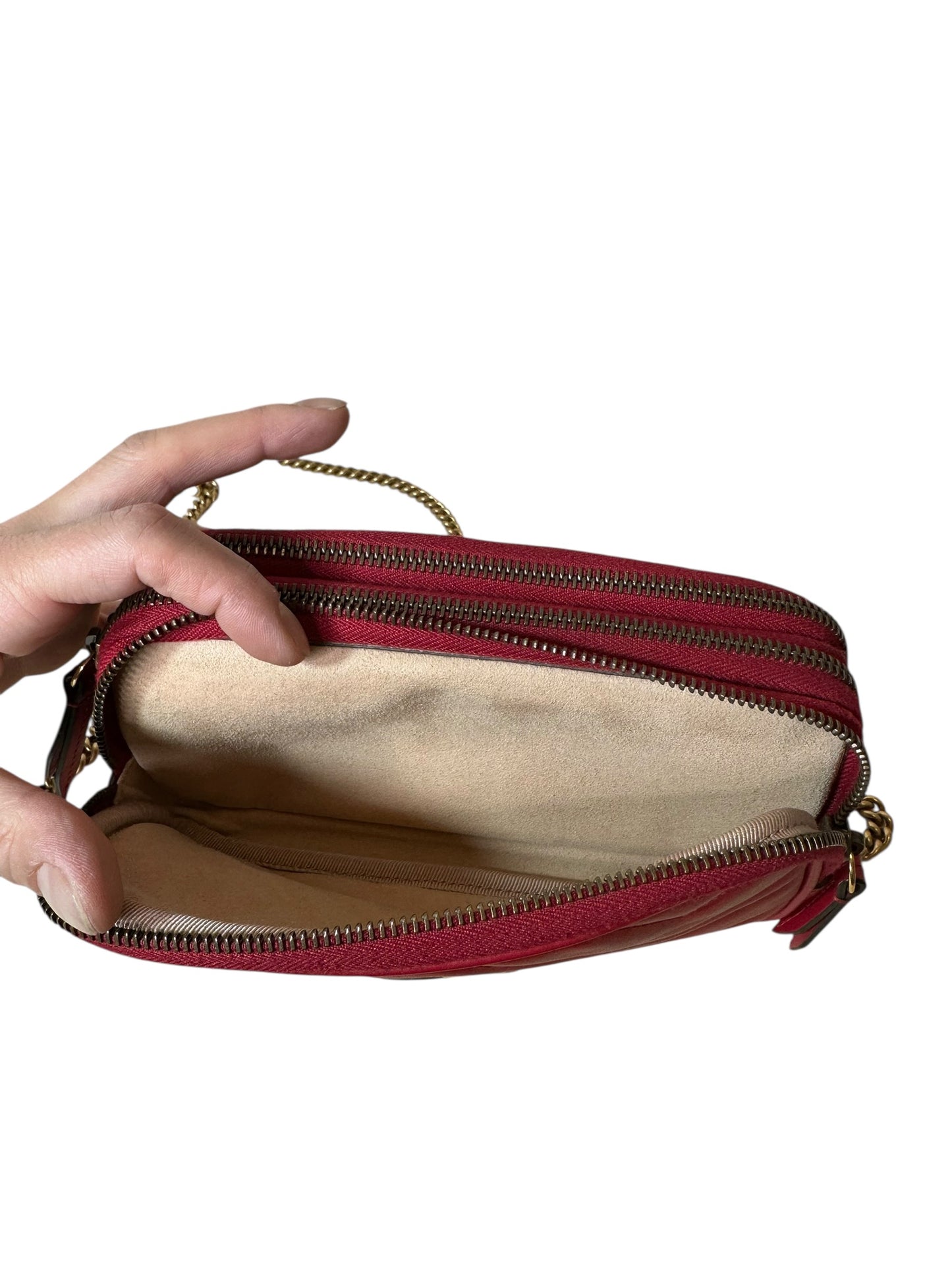 Gucci borsa Marmont in pelle