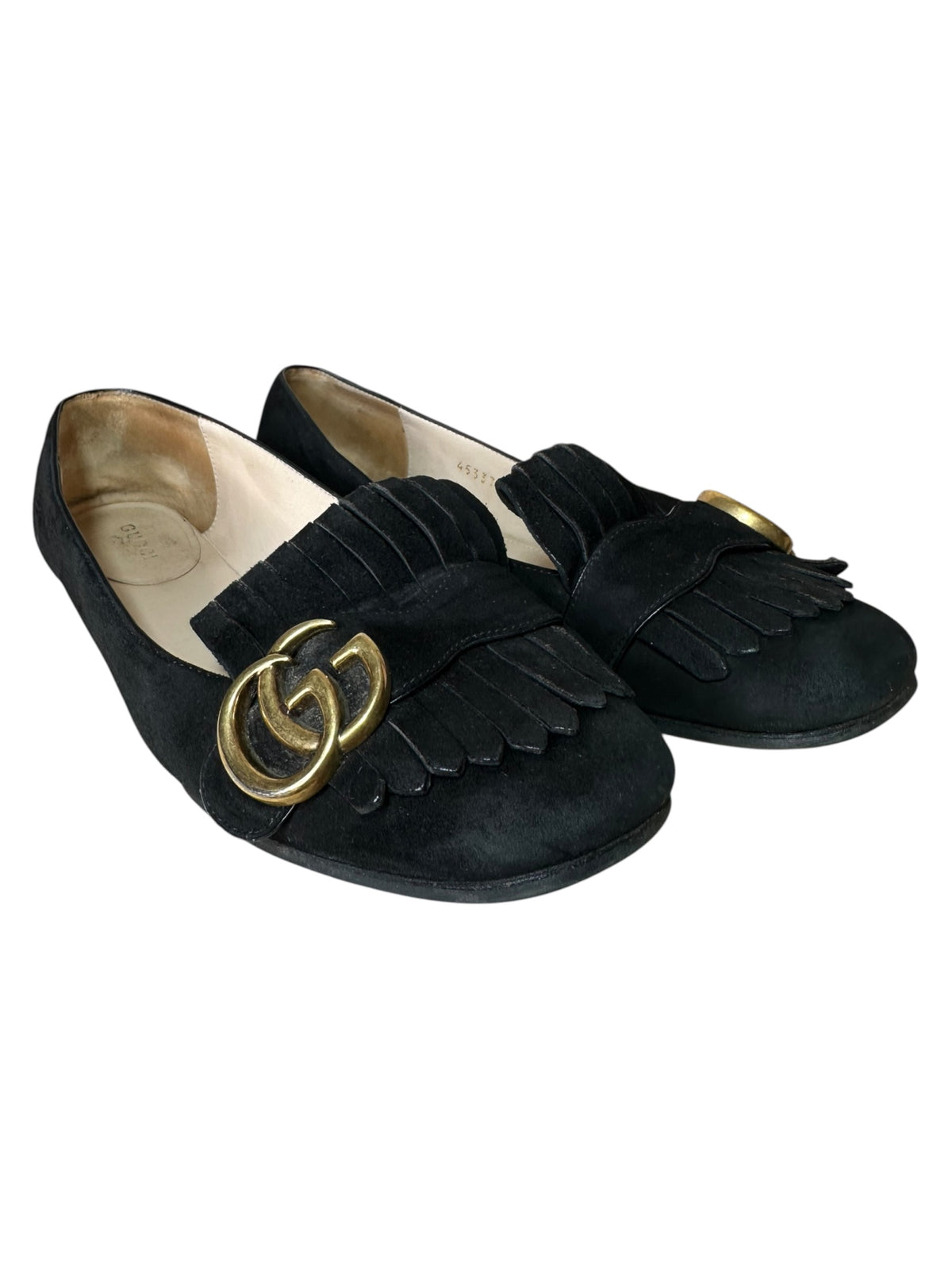 Gucci ballerine in pelle scamosciata (37.5)