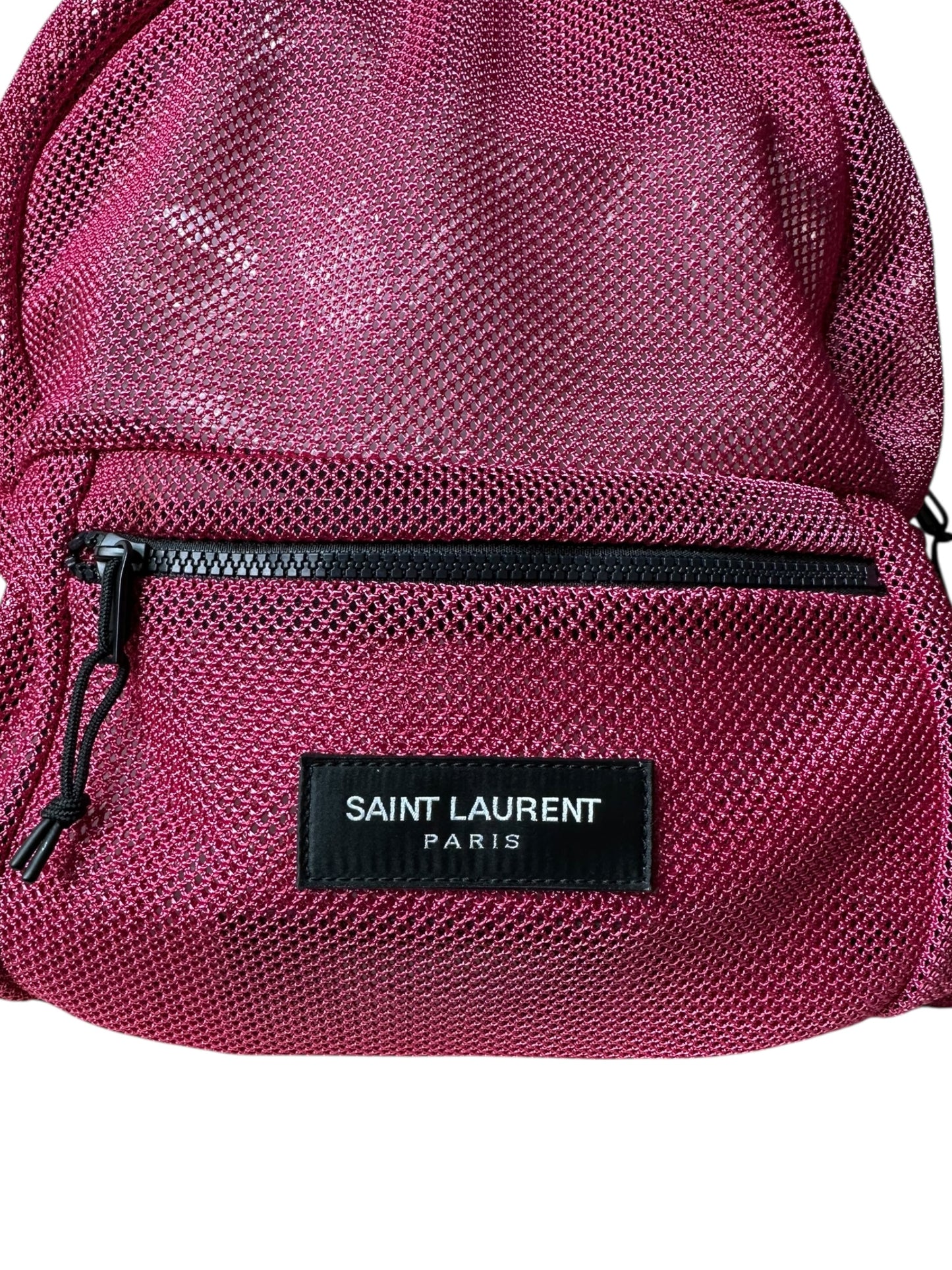 Saint Laurent zaino in micro rete