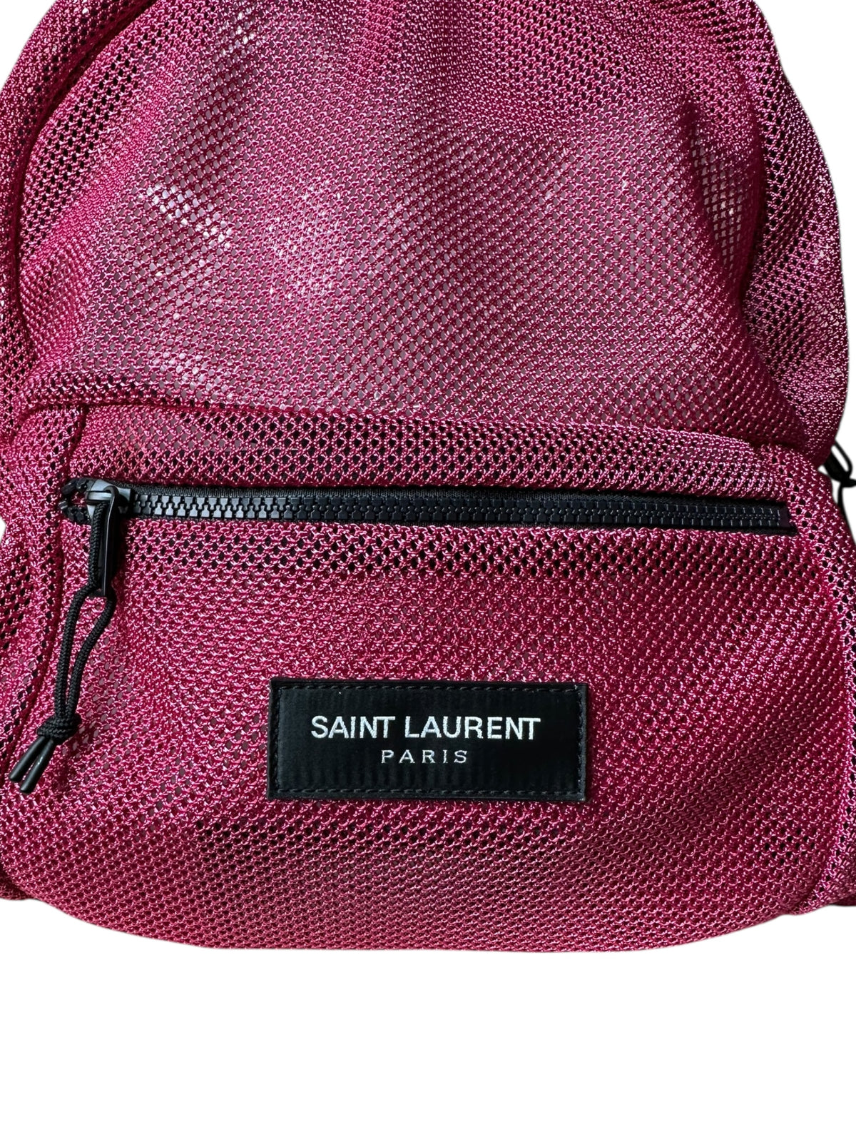 Saint Laurent zaino in micro rete — foto 4