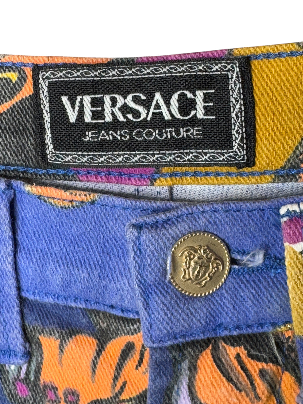 Jeans vintage Versace Jeans Couture “Clown e Stelle” — foto 6