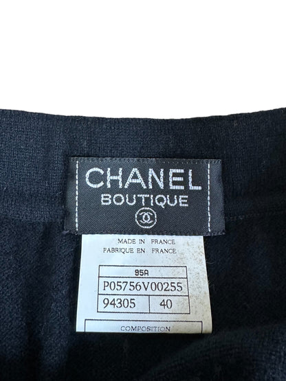 Chanel gonna vintage in cachemire (S)