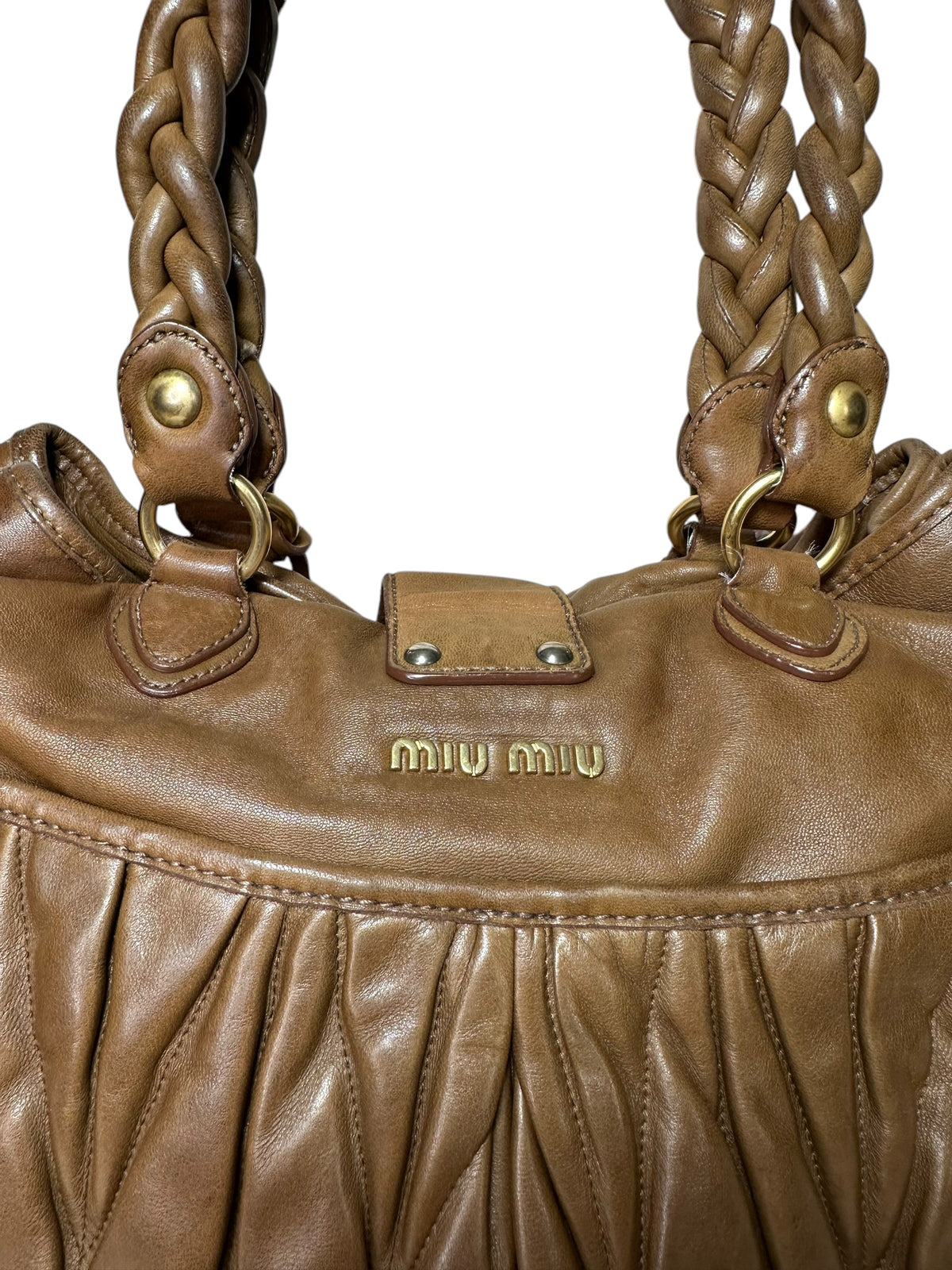 Miu Miu borsa vintage in pelle — foto 9