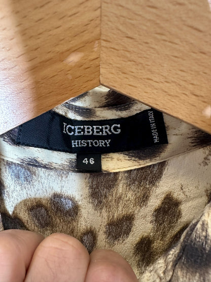Iceberg camicia vintage in seta — foto 8