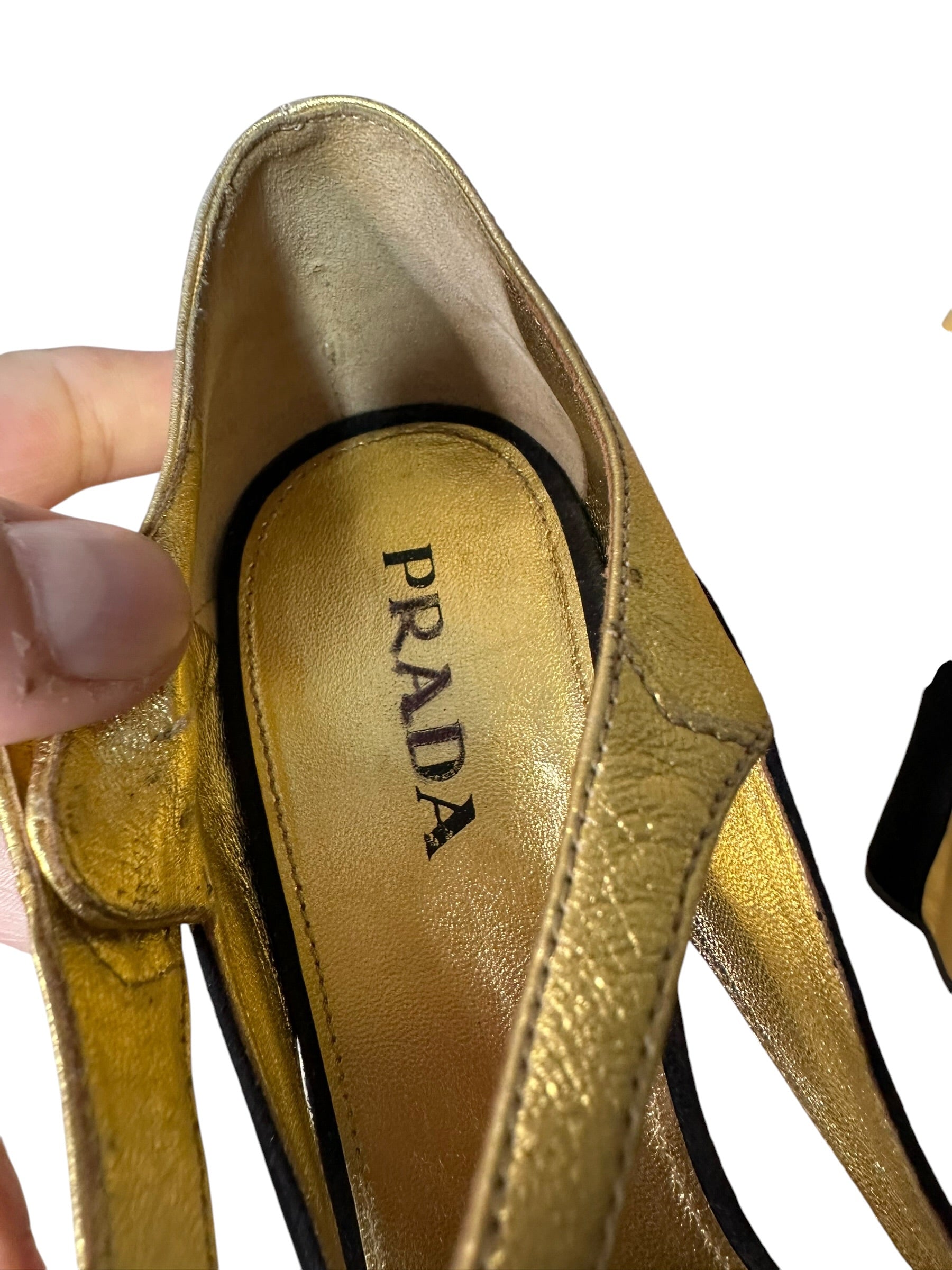 Prada sandalo in pelle vintage — foto 7