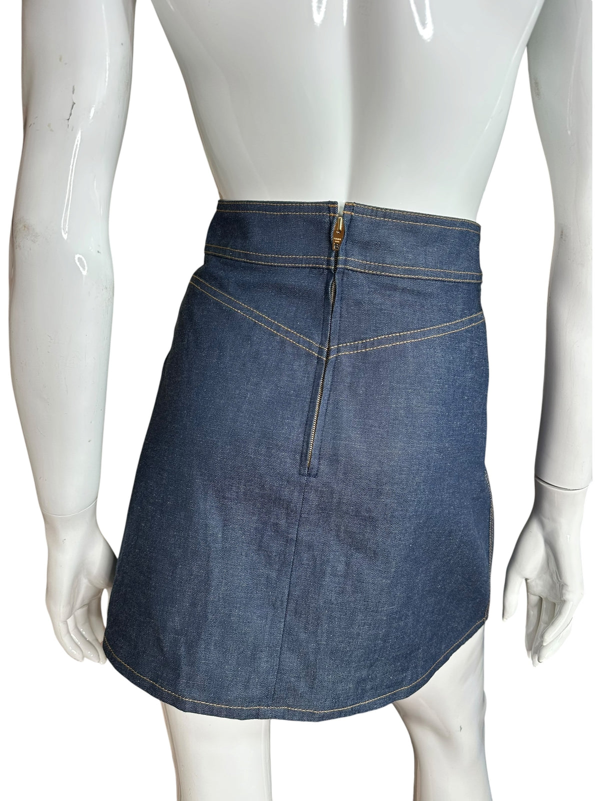 Celine mini gonna in denim — foto 3