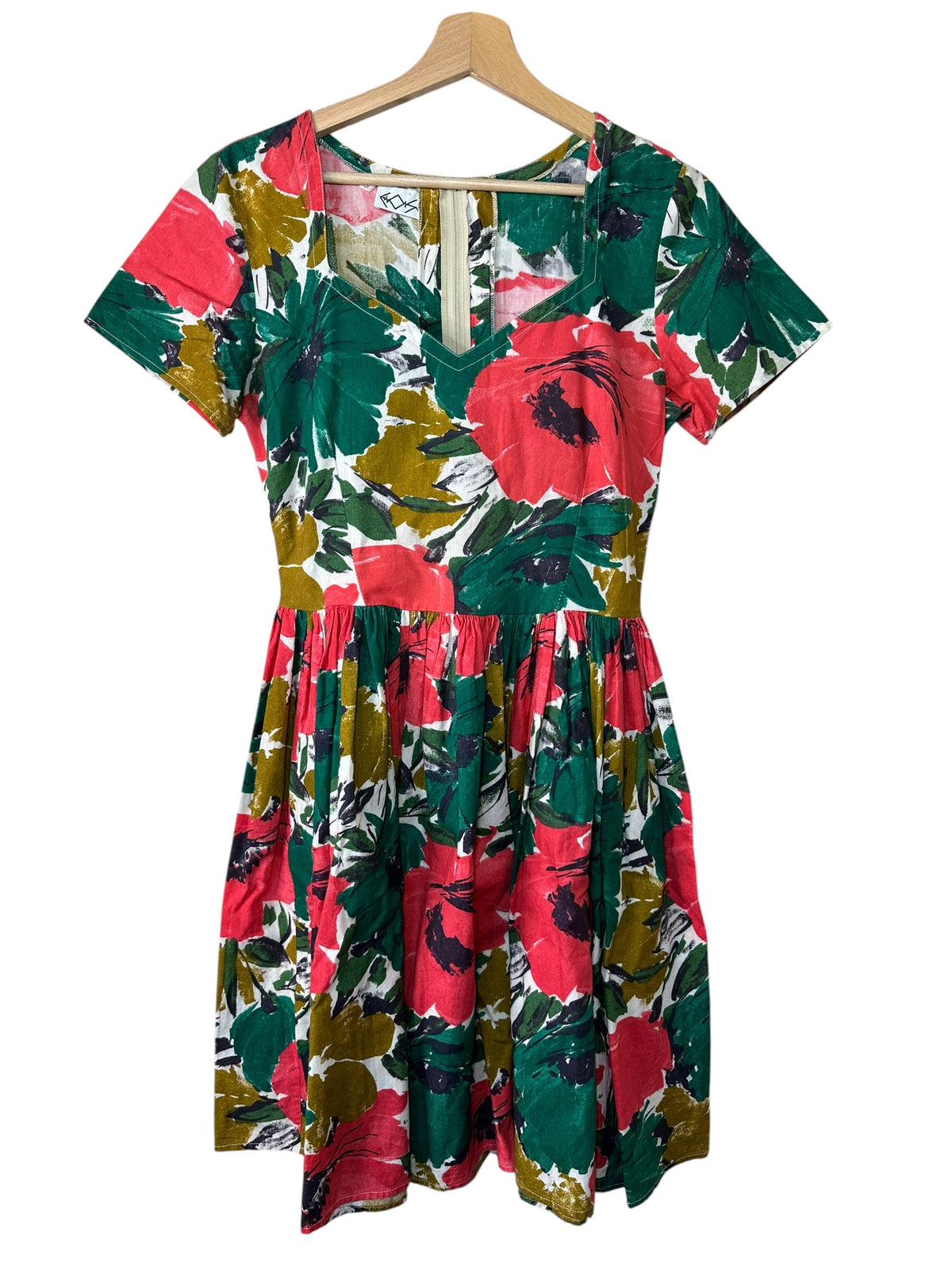 Abito vintage floreale — foto 5