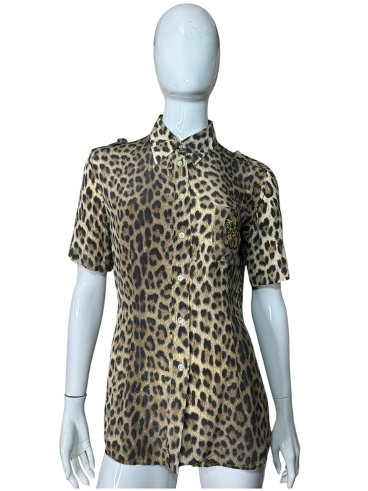 Iceberg camicia vintage in seta (L)