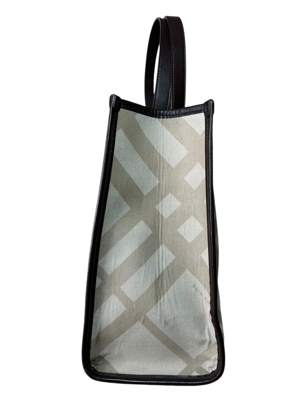 Burberry borsa vintage in tela e pelle — foto 6