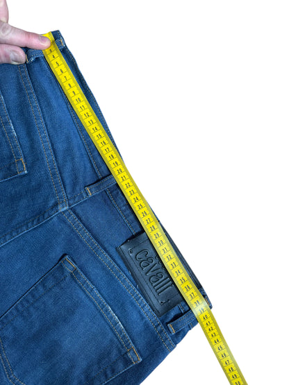 Jeans Just Cavalli uomo blu distressed Made in Italy taglia 33