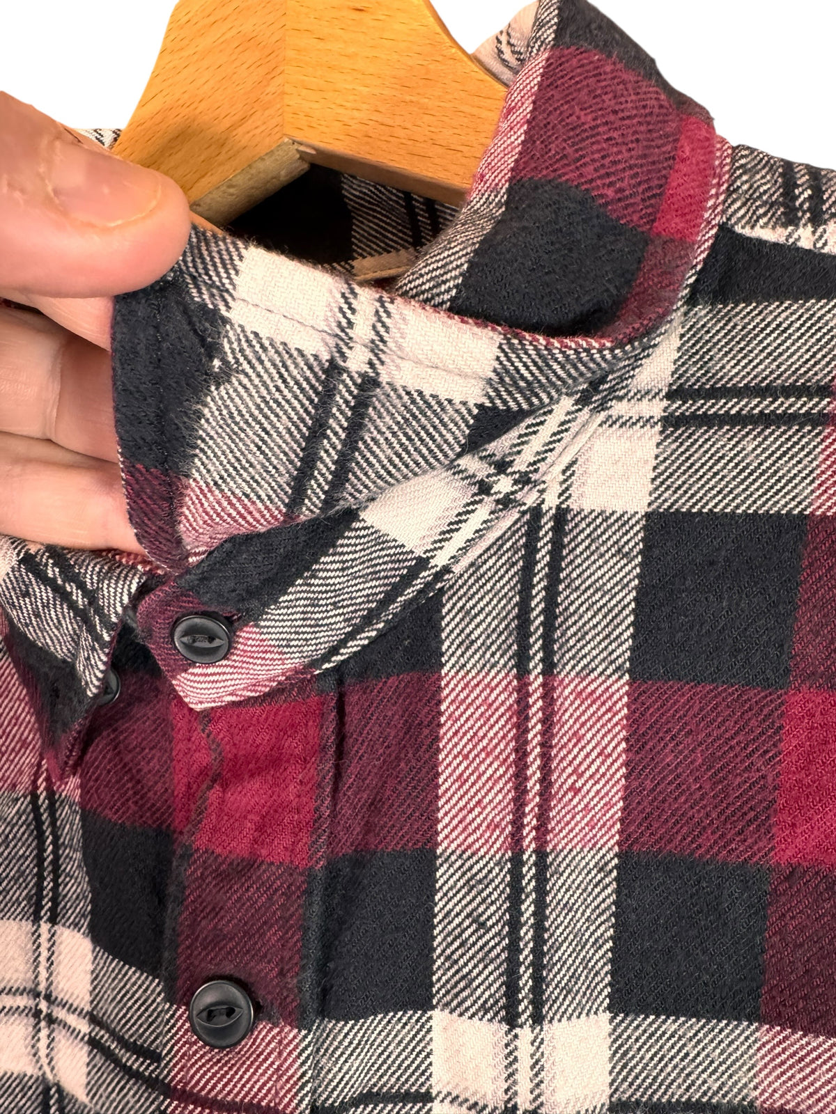 Camicia Carhartt Wip Lessing Shirt a quadri rosso nero cotone taglia L — foto 3