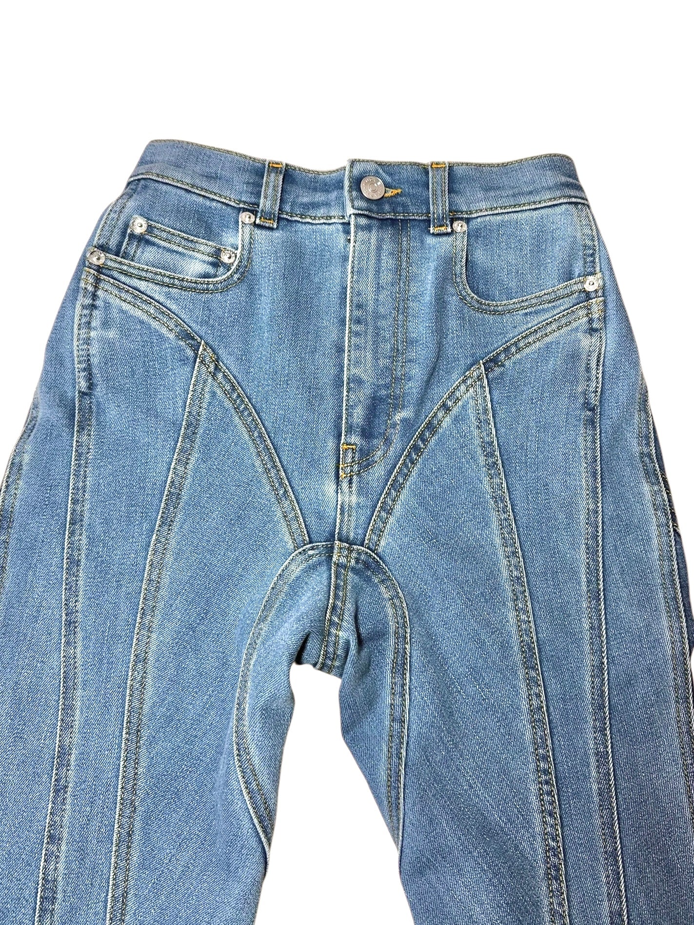 Mugler jeans slim (XS)