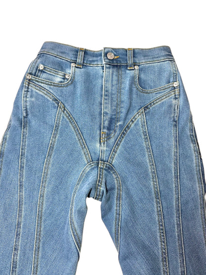 Mugler jeans slim (XS)