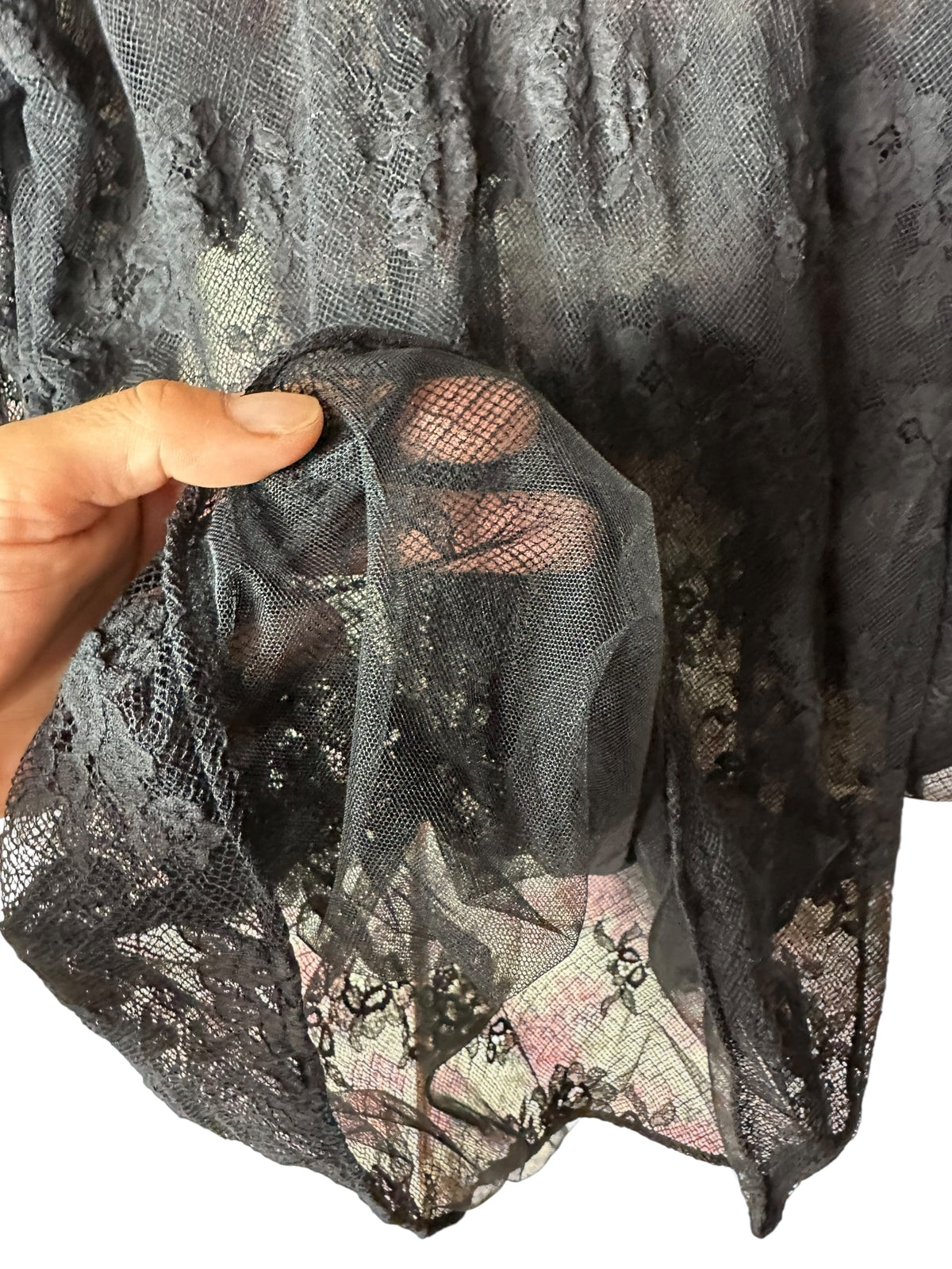 Prada maglia oversize in pizzo — foto 11