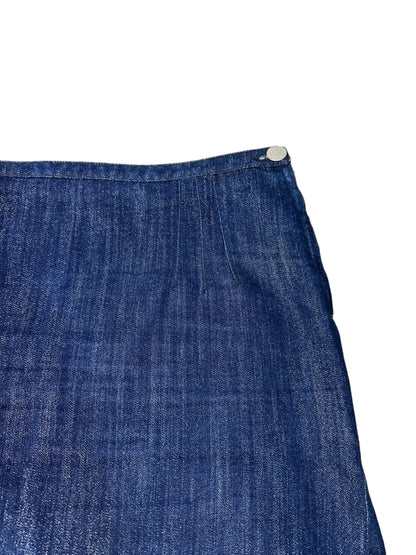 Christian Dior gonna in denim vintage (L)