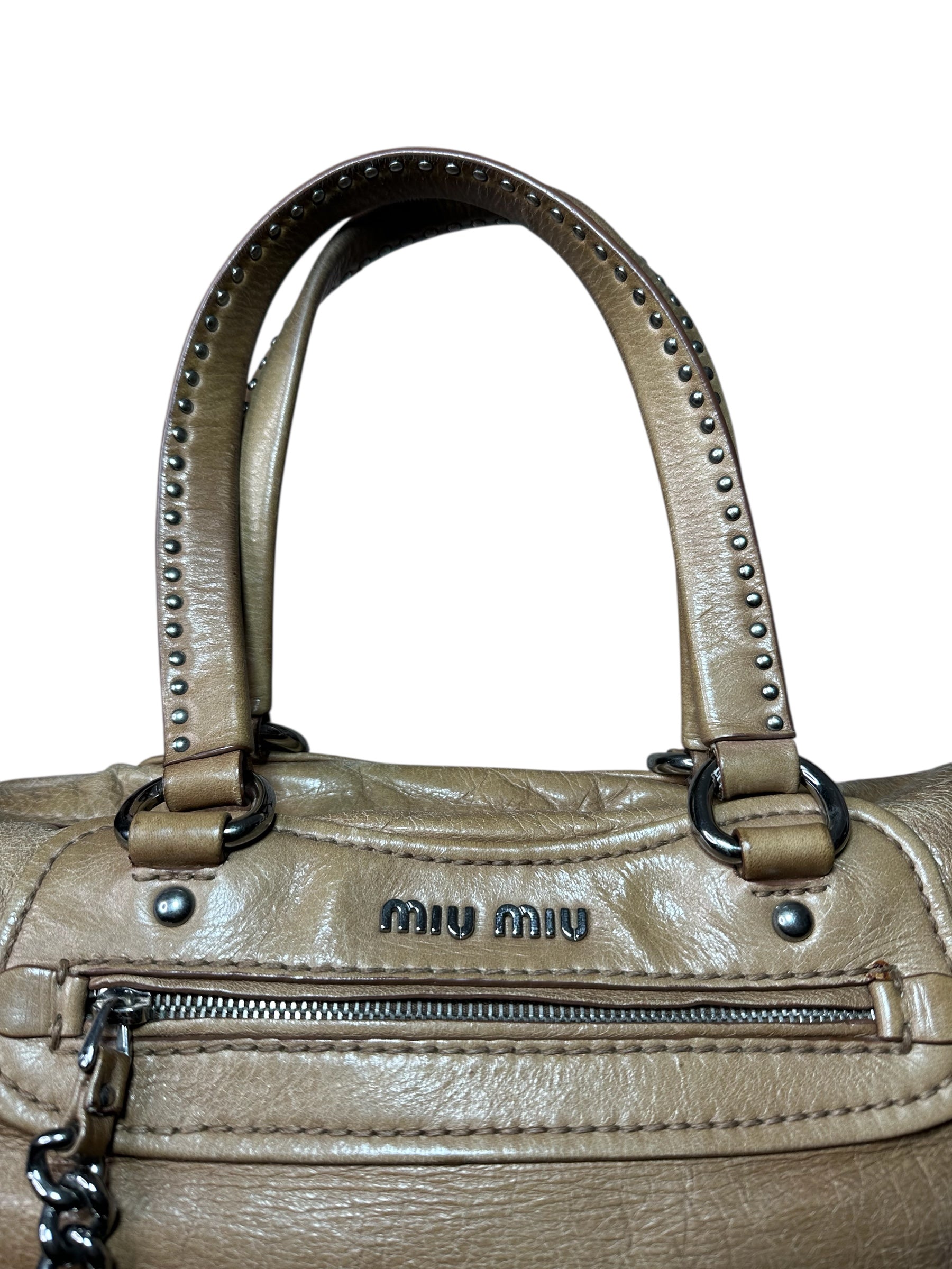 Miu Miu borsa in pelle — foto 2