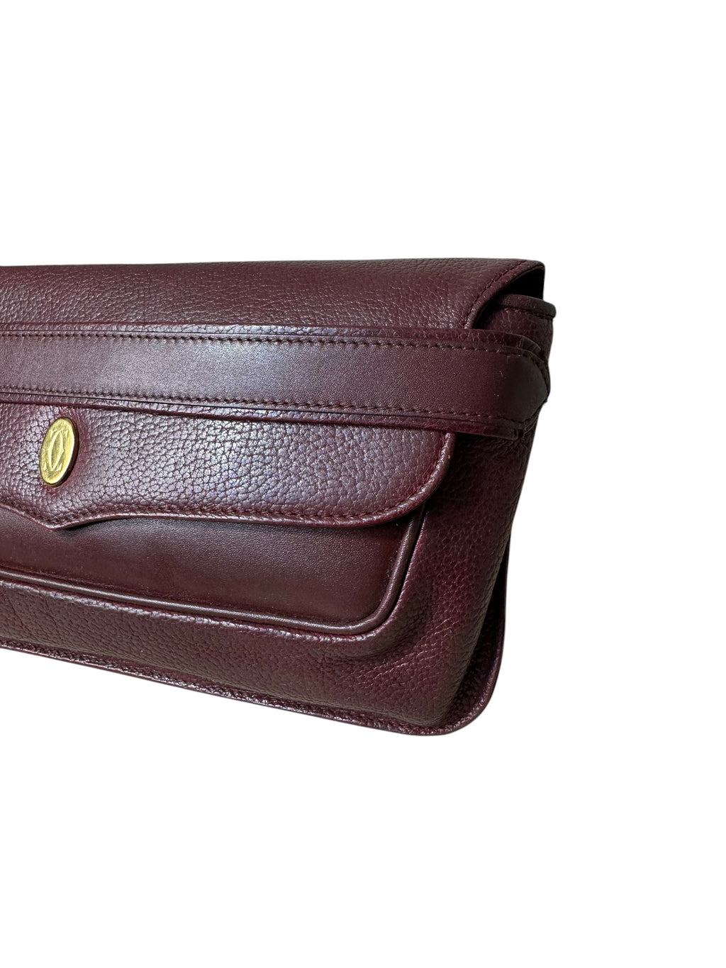 Cartier pochette vintage in pelle
