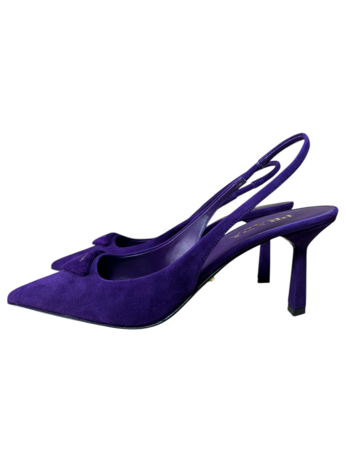 Prada slingback in pelle scamosciata — foto 2