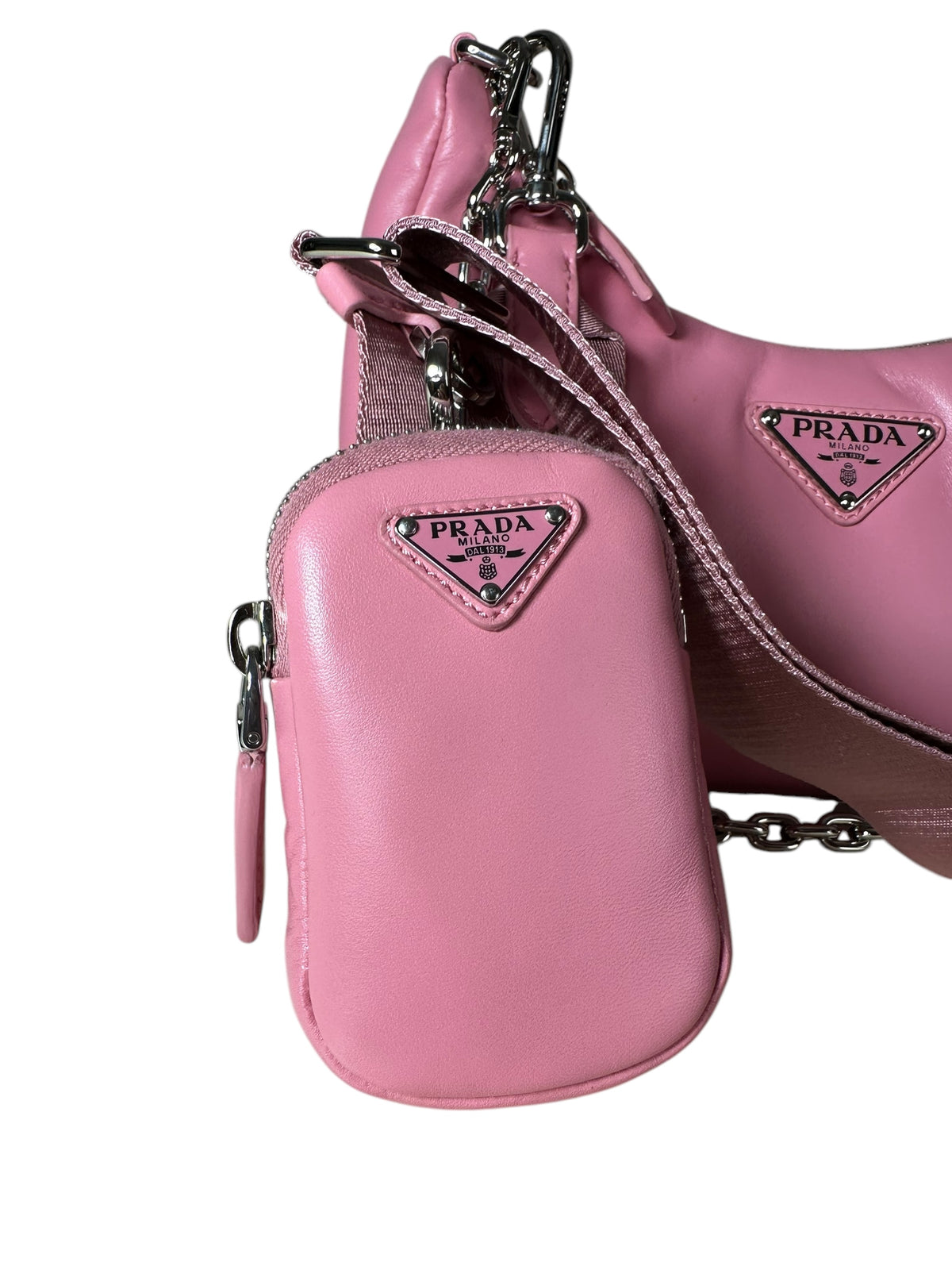 Prada Re edition board win pelle rosa — foto 14