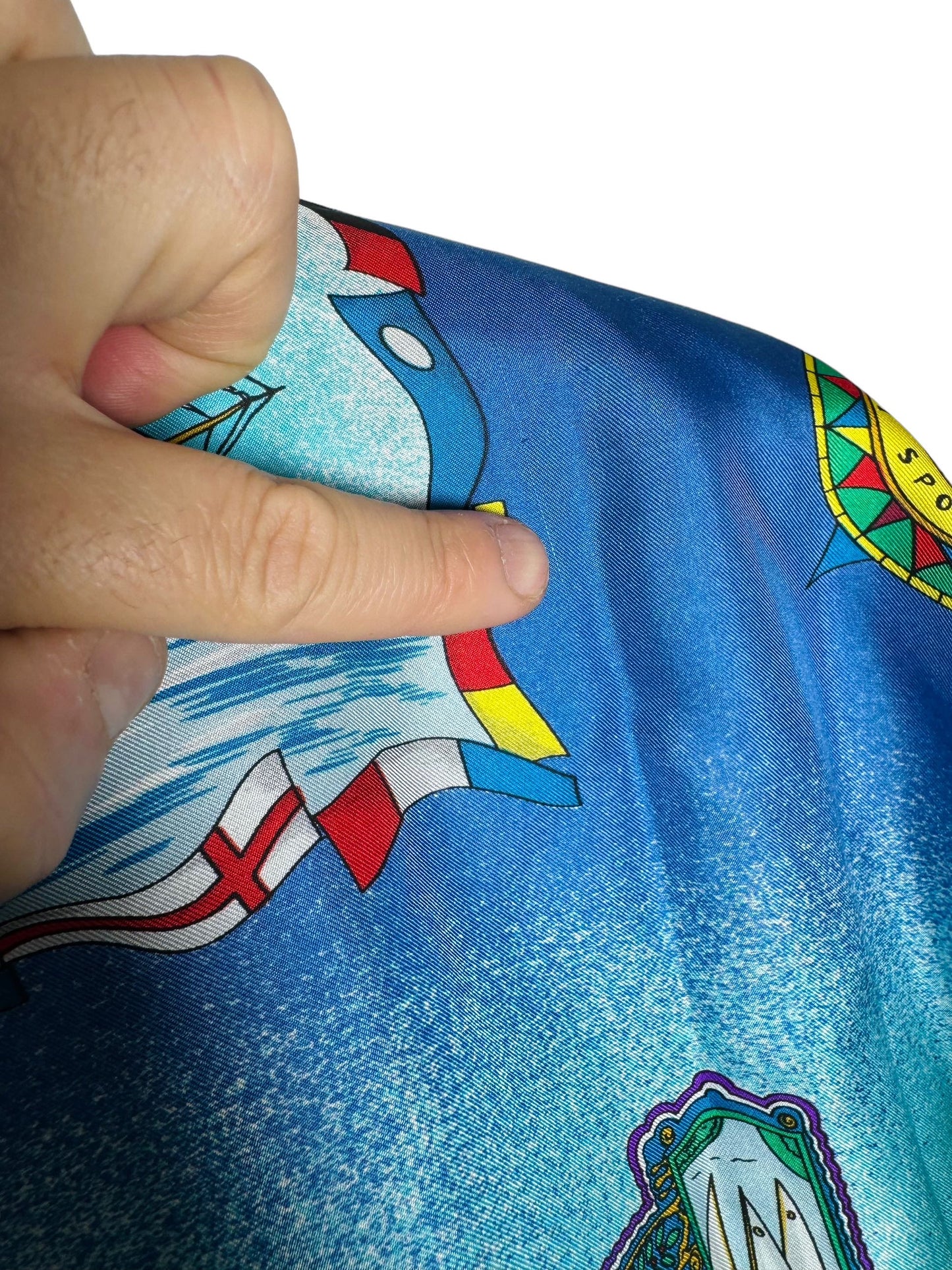 Versace sport camicia vintage in seta