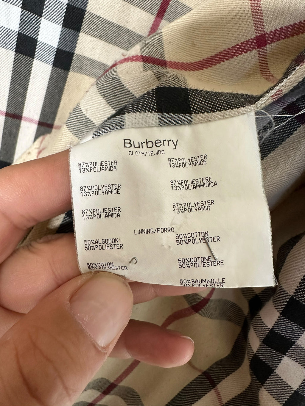 Burberry giacca vintage(M)