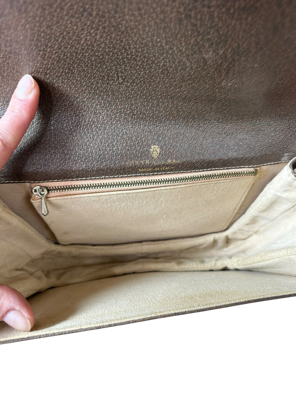 Gucci borsa vintage in pelle — foto 17