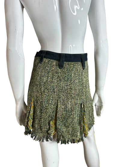 D&G Dolce & Gabbana mini gonna vintage (S)