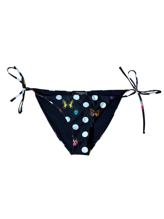 Slip Bikini Versace x Dua Lipa – Taglia 4 – Nero Pois – Nuovo con Etichette