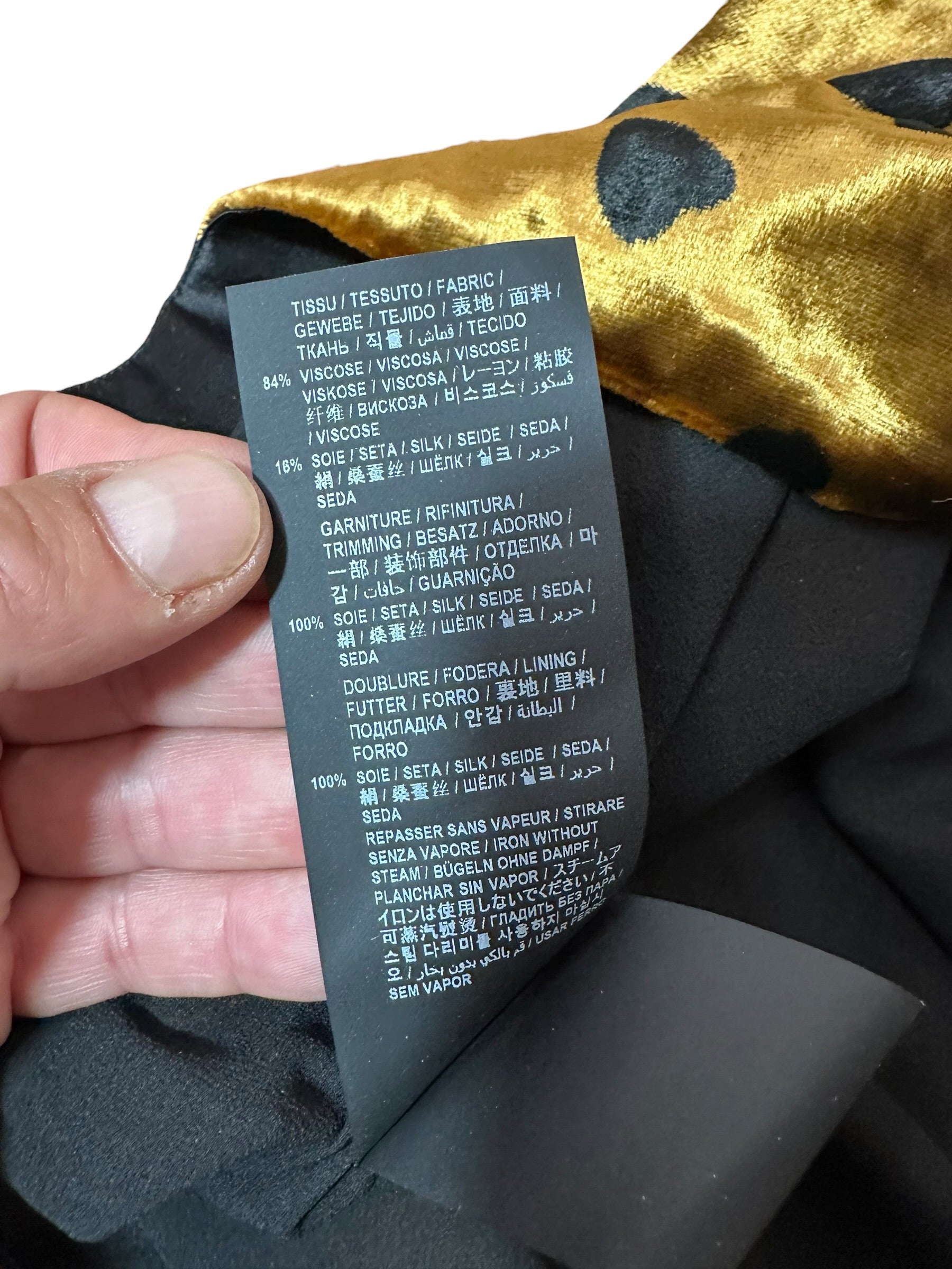 Saint Laurent mini abito stampato — foto 11
