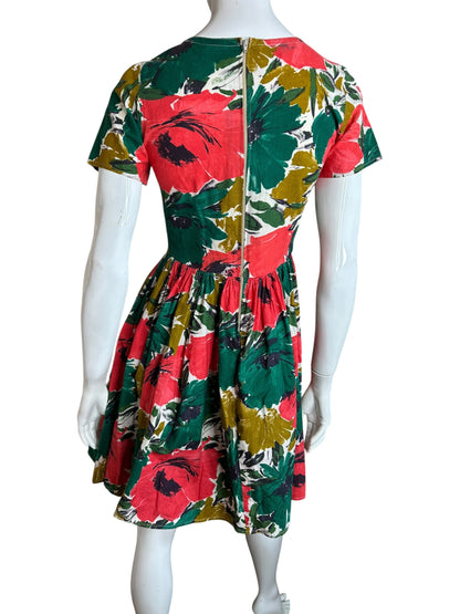 Abito vintage floreale — foto 4
