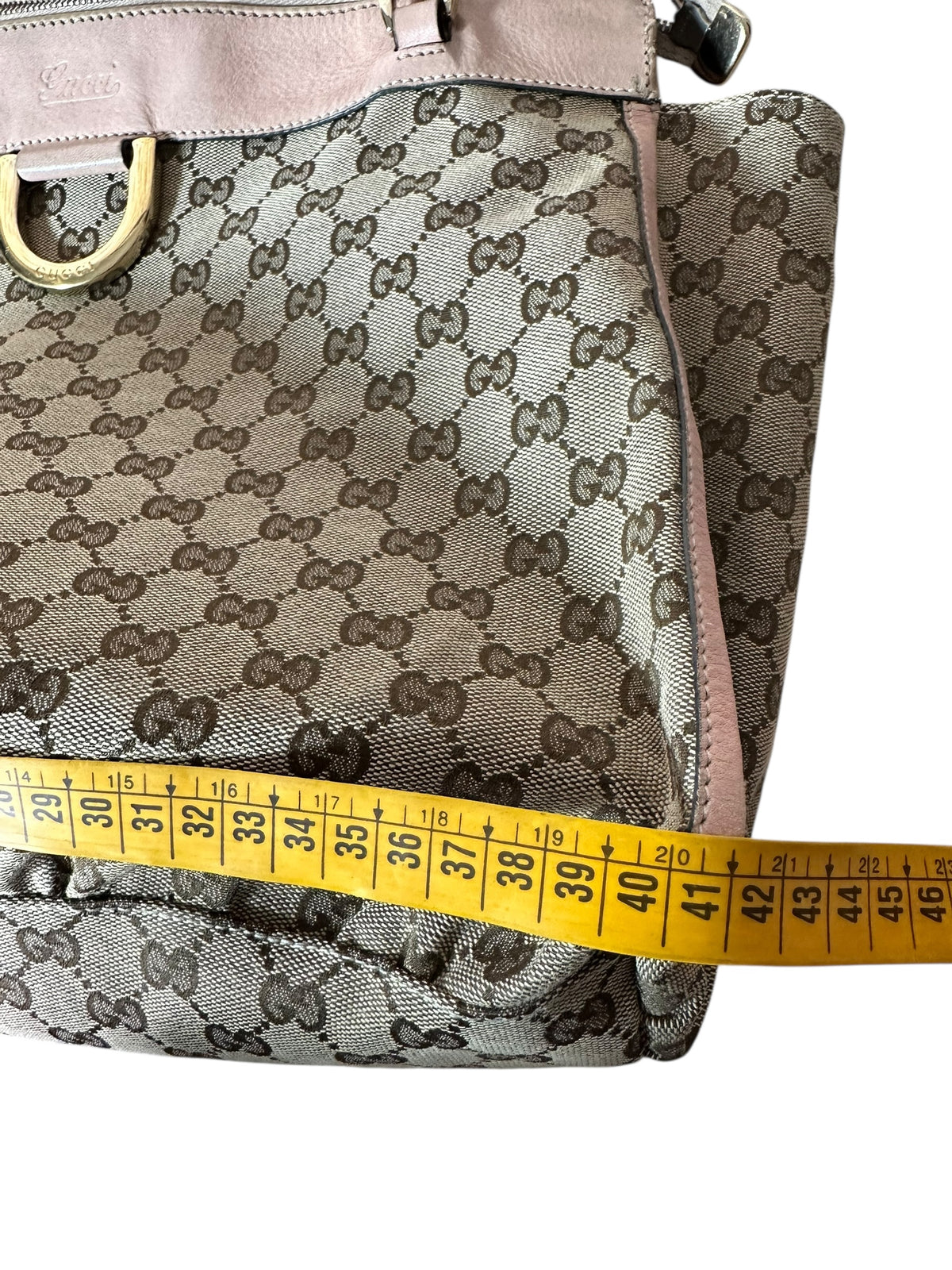 Gucci borsa vintage in tela GG — foto 21