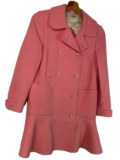 Miu Miu cappotto rosa (XS)