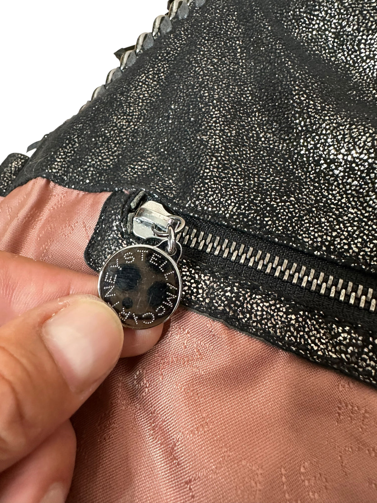 Stella McCartney borsa Falabella con frange