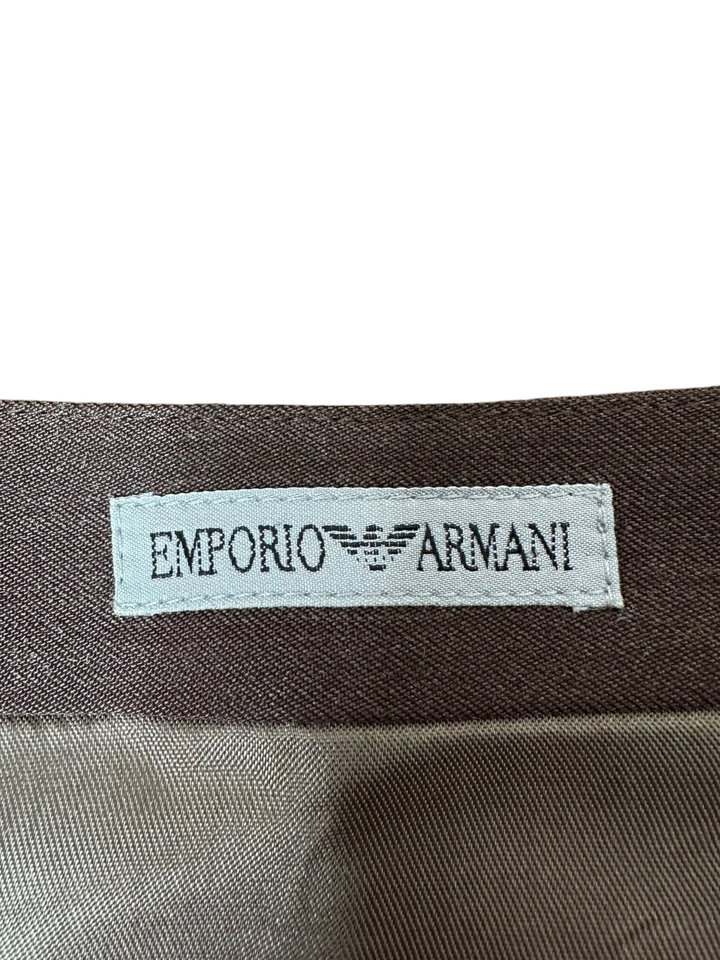 Emporio Armani gonna in seta e viscosa (L)