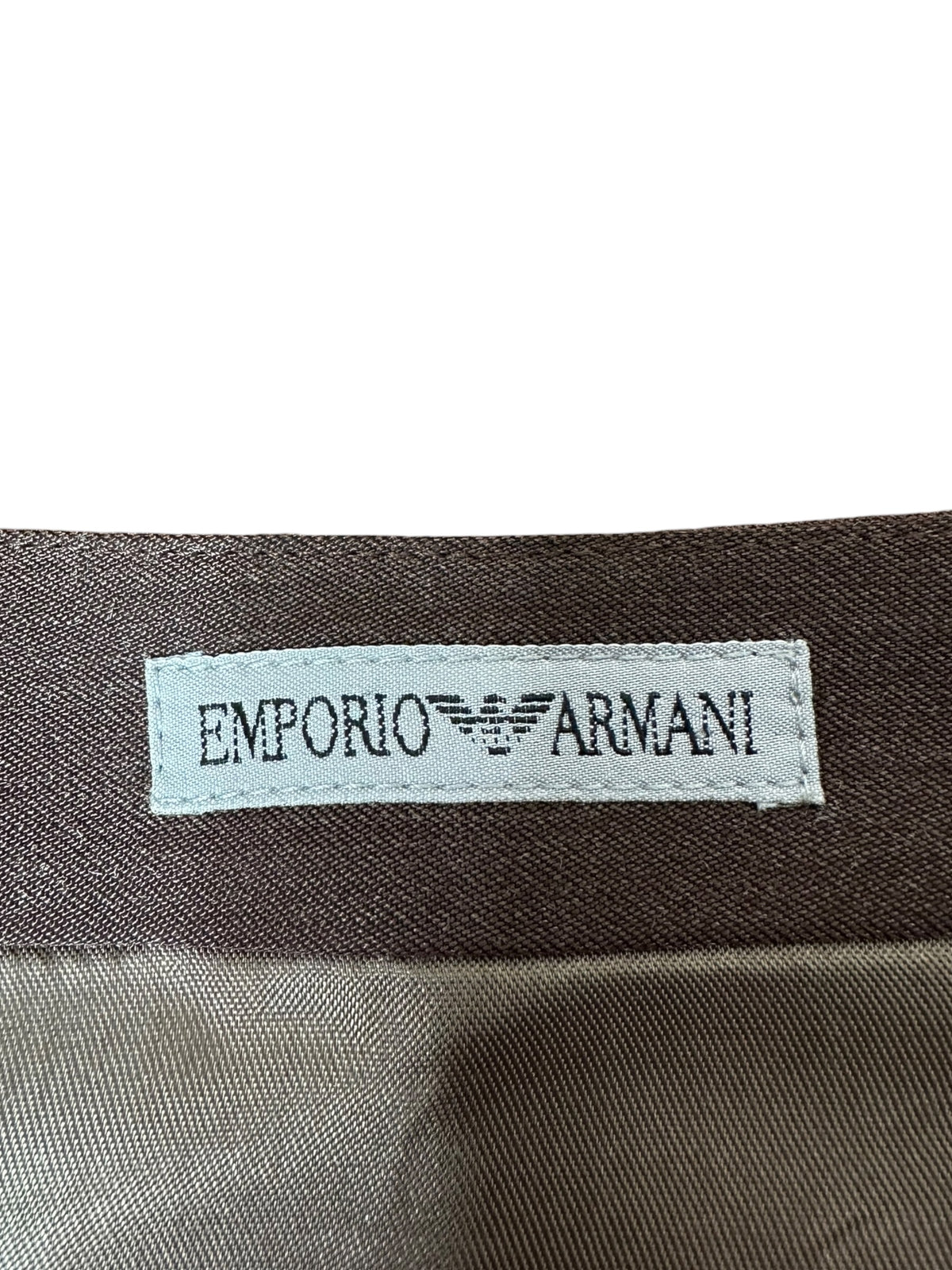 Emporio Armani gonna in seta e viscosa (L)