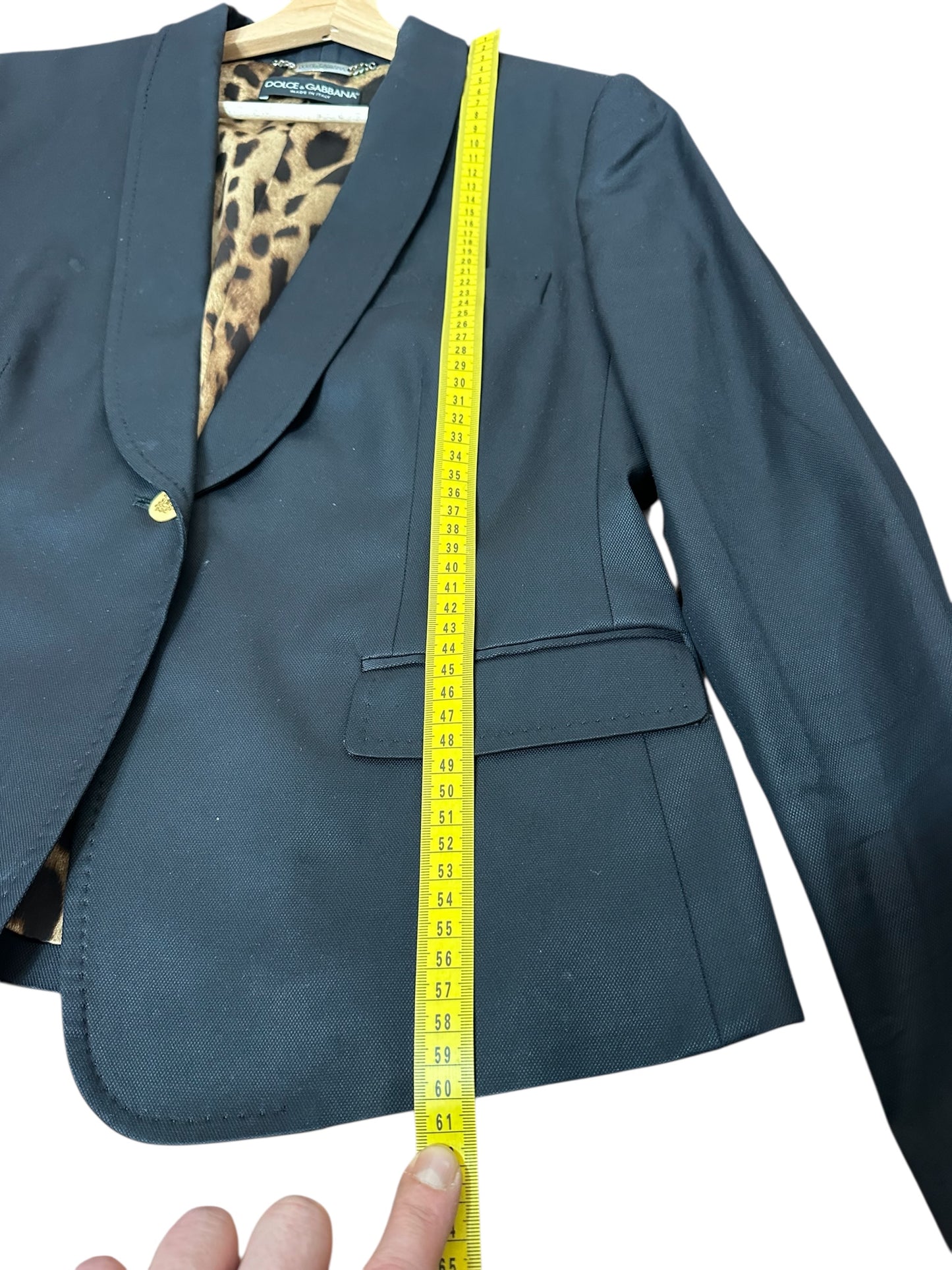 Dolce & Gabbana blazer sciancrato