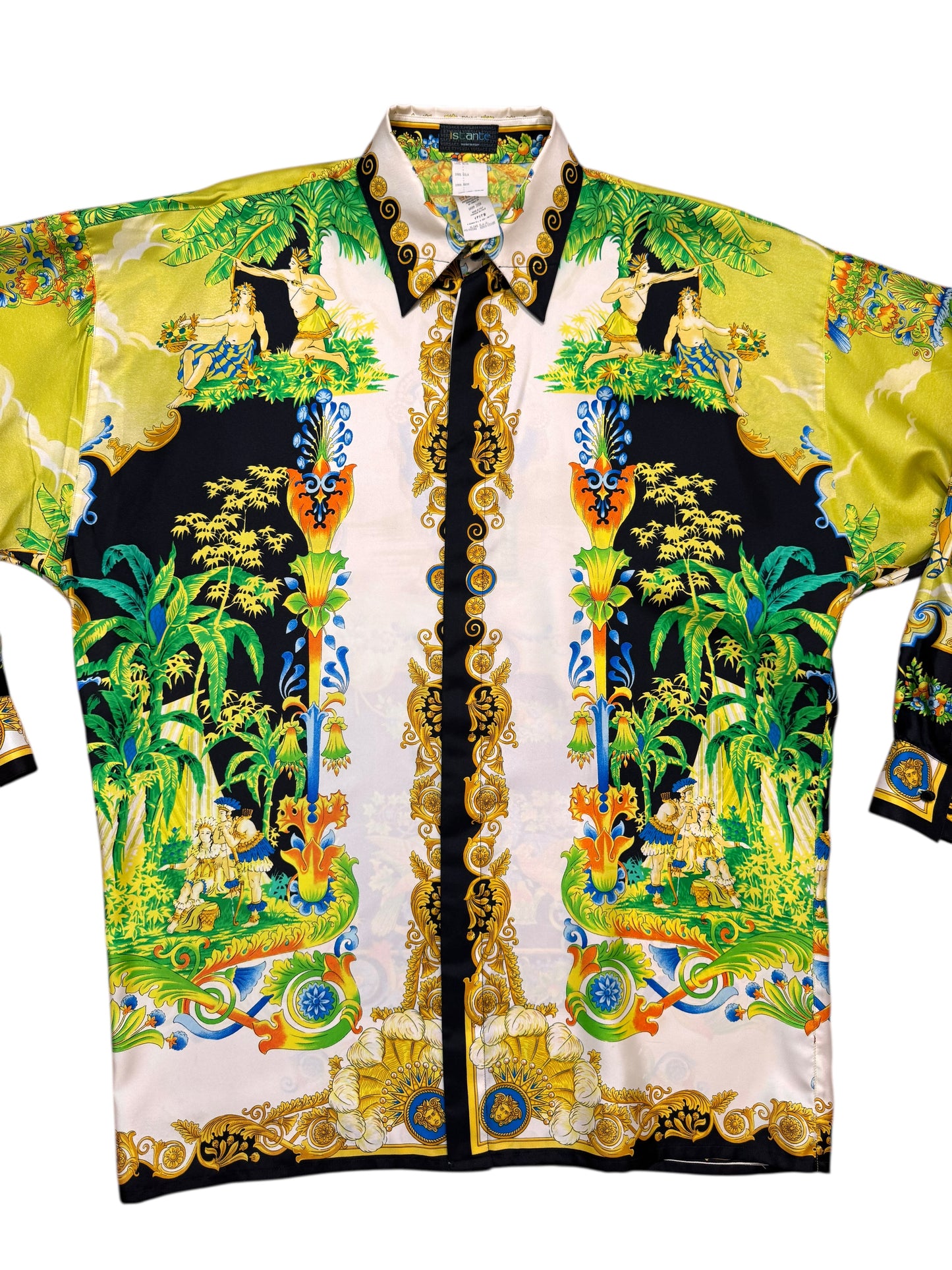 Camicia istante di Gianni Versace seta - Made in Italy tg 46